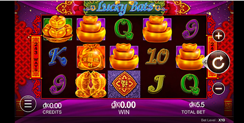 Game slot Ngũ Phúc Lâm (hay còn có tên gọi là Lucky Bats trong cfun68) lấy chủ đề về sự may mắn trong truyền thống của người Trung Quốc.