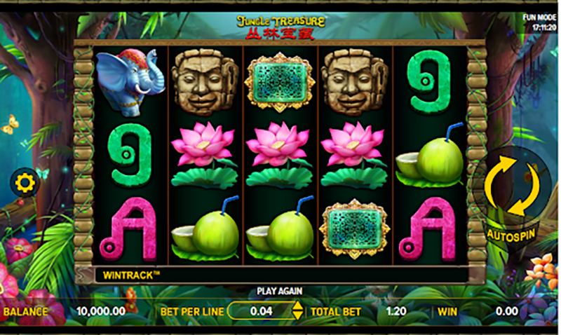Game Kho báu rừng xanh CFUN68 là slot game khá mới lạ