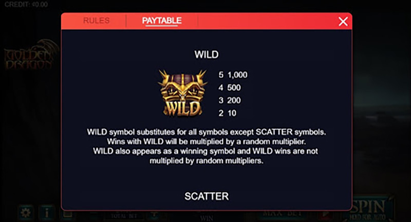 Biểu tượng WILD trong Slot game Kho báu rồng Cfun68
