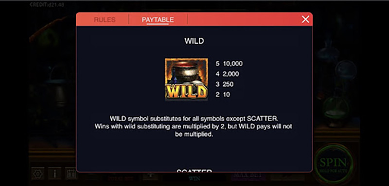 Biểu tượng Wild trong trò chơi biến đá thành vàng