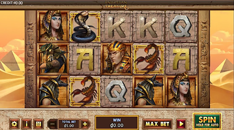 Những tính năng trong Slot game Kho Báu Ai Cập CFUN68