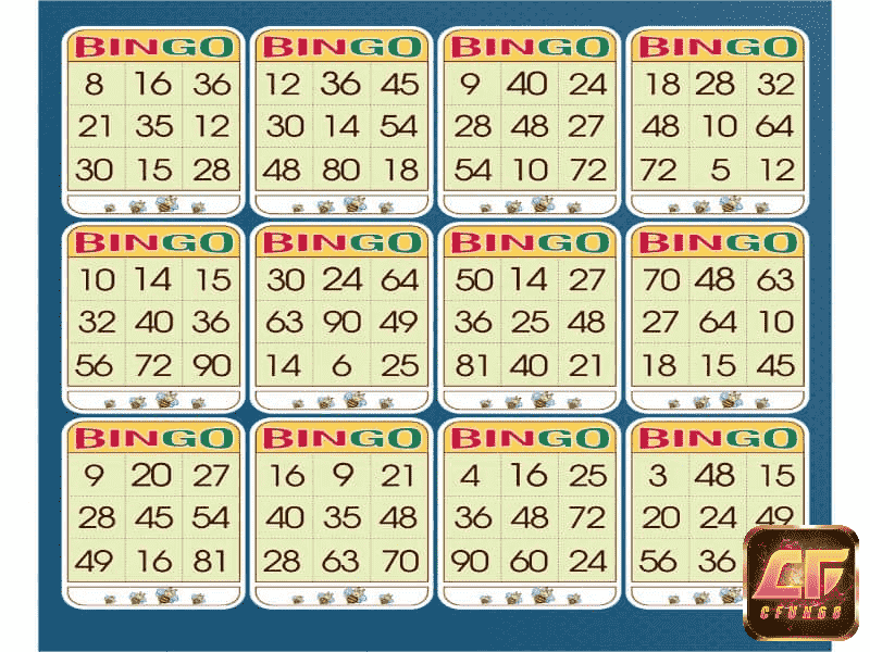 Giải trí cùng trò bingo vô cùng thú vị 