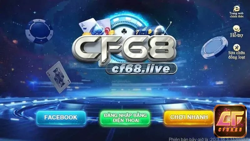Cf68.live là 1 trong những cổng game bài đổi thưởng online được rất nhiều người biết đến