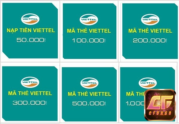 cú pháp nạp thẻ Viettel 1