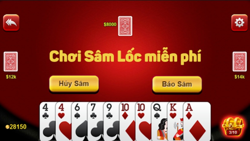 Game choi bai sam – Tựa game bài hấp dẫn người chơi 2022
