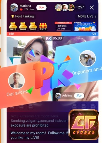 678 live apk là ứng dụng mạng xã hội cung cấp cho người dùng rất nhiều tính năng giải trí cơ bản