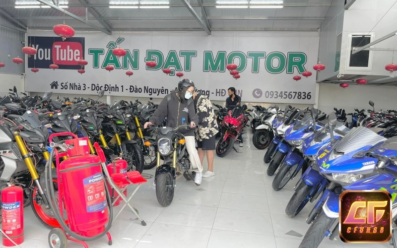 Cửa hàng Tấn Đạt là địa chỉ mua bán xe máy cũ đáng tin cậy tại Hà Nội 