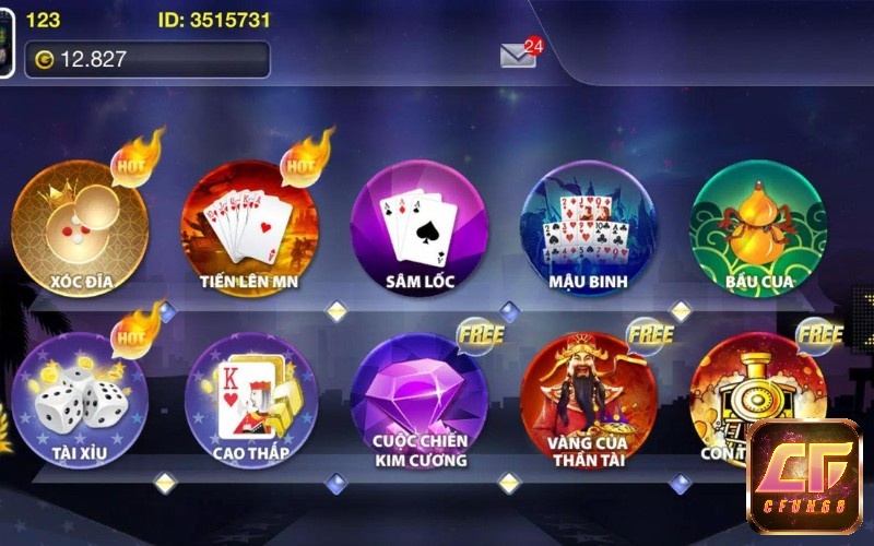 Casino Go.win sở hữu đa dạng các game bài hấp dẫn 