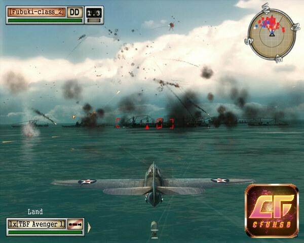 Battlestations Midway là một trò chơi chiến lược hành động với đồ họa đẹp mắt