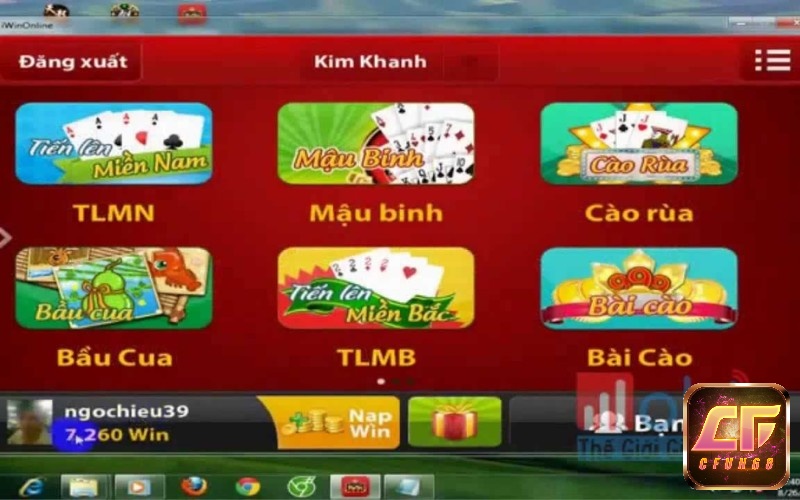 Iwin hiện cung cấp đầy đủ các dịch vụ cũng như game cá cược