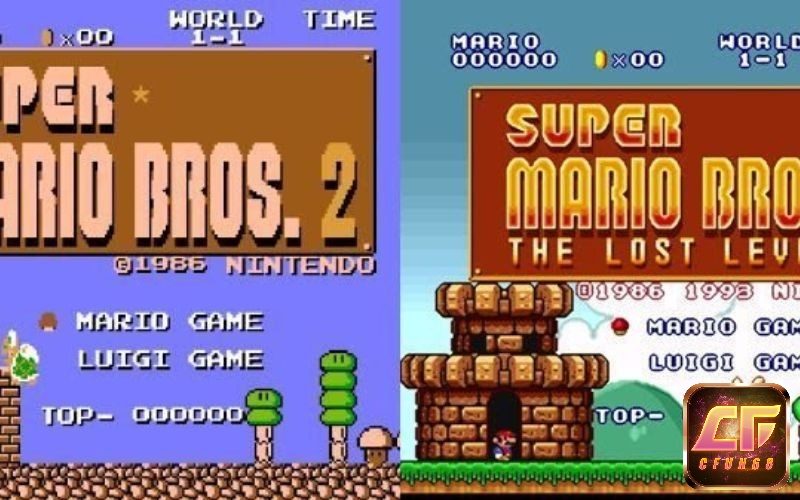 Super Mario Bros hot tại đĩa game 300 trò