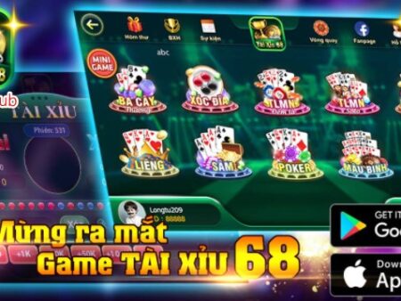 Tai xiu 68 – Cổng game bài 68 chất lượng hàng đầu Châu Á