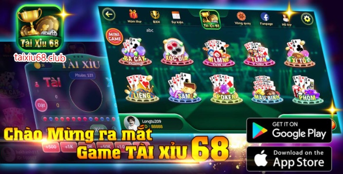 Tai xiu 68 – Cổng game bài 68 chất lượng hàng đầu Châu Á