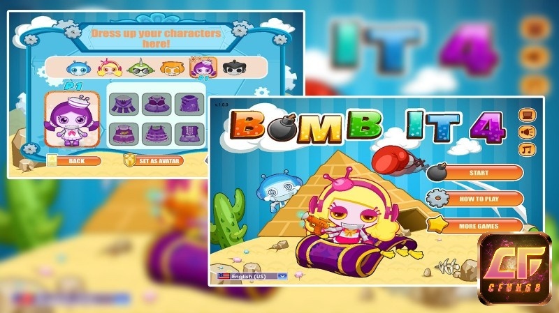 Game dat bom 4 – Hướng dẫn cách chơi bom it4 đơn giản