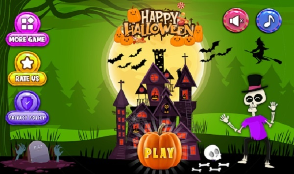 game trang tri halloween“ Pretend Play Halloween Party”-Cfun68