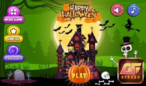 Cách chơi game trang tri halloween - Pretend Play Halloween Party