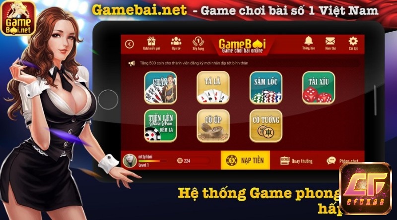 Top game bài cá cược hấp dẫn nhất tại Gamebai net