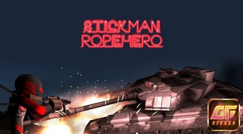 Tro choi sieu nha: Stickman Rope Hero