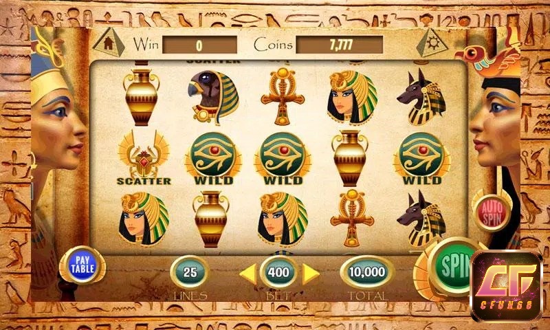 Các biểu tượng cần biết trong game Cleopatra