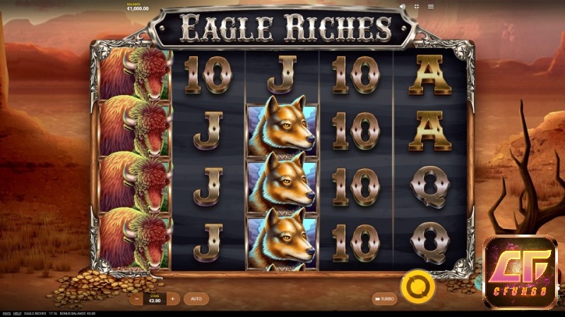 Eagle Riches có cách chơi đơn giản