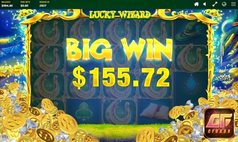 Lucky Wizard là game mang lại giải thưởng Jackpot lớn