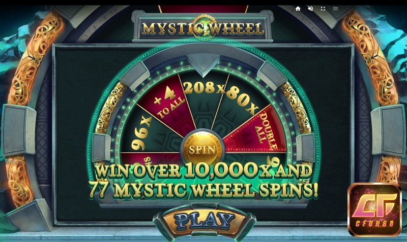  Mystic Wheel là một trò chơi có tính biến động cao