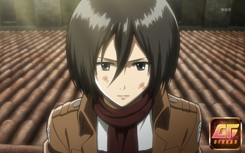 Nhân vật Mikasa Ackerman có cá tính mạnh