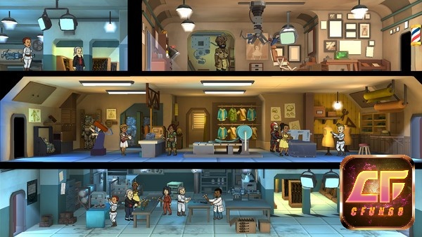 Game Fallout Shelter với lối chơi mô phỏng và quản lý hấp dẫn