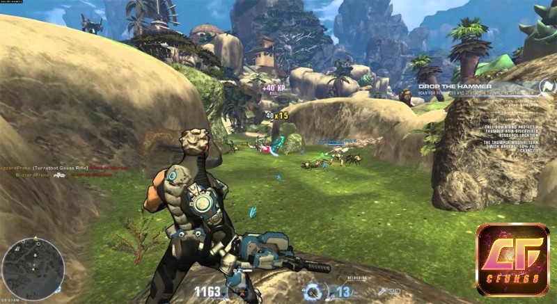Trong game Firefall, người chơi có thể tạo và tùy chỉnh nhân vật của mình