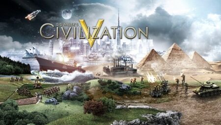 Game Civilization V: Brave New World – Bản đồ 5 đồ sộ