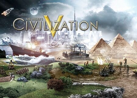 Game Civilization V: Brave New World – Bản đồ 5 đồ sộ