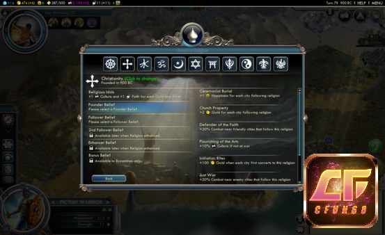 Trong Civilization V: Gods & Kings bạn có thể xây dựng đế chế cho riêng mình