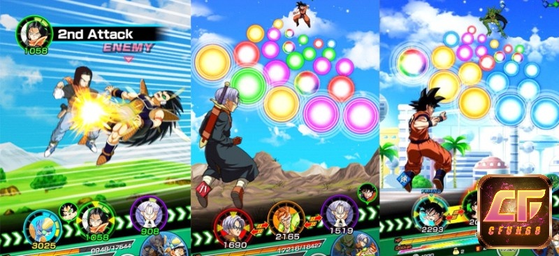 Game Dragon Ball Z: Dokkan Battle có lối chơi hấp dẫn và độc đáo