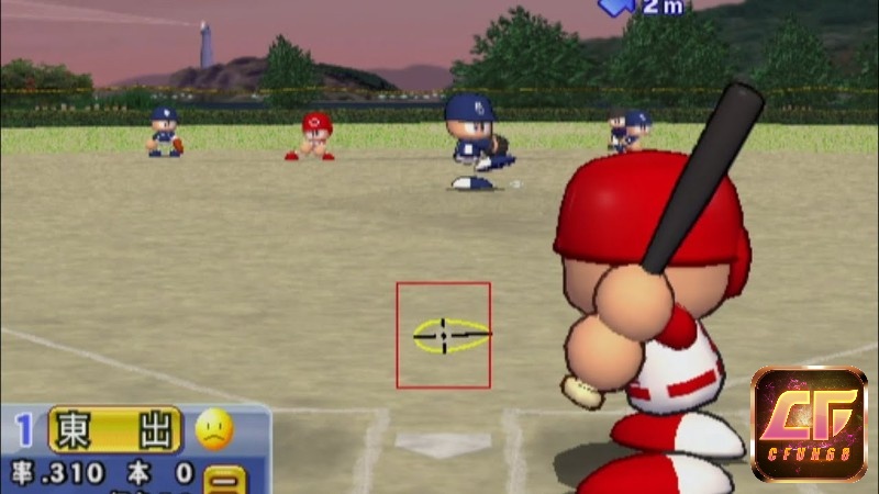 Game Jikkyō Powerful Pro Yakyū với lối chơi thể thao cụ thể là môn bóng chày hấp dẫn