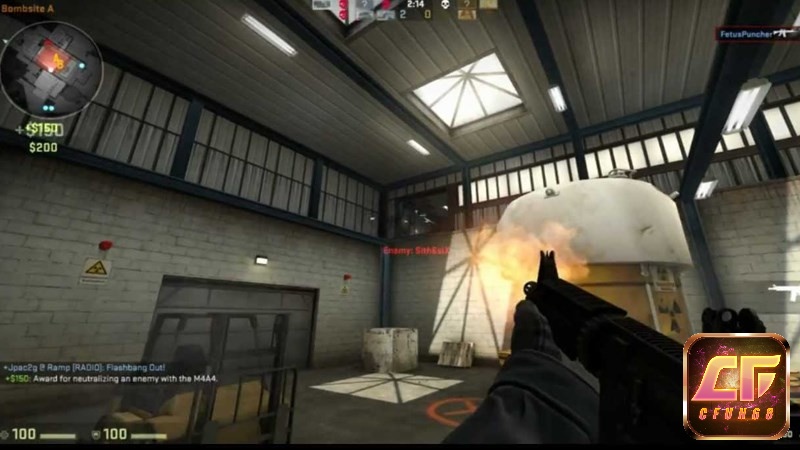 Game Counter-Strike 2 có đồ họa chân thực và sống động