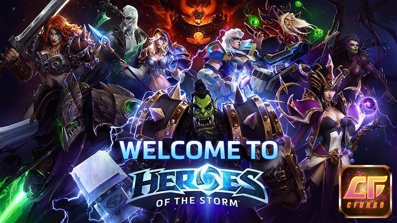 Game moba trên pc Heroes of the Storm